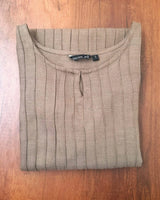 BEIGE SOLID KURTA